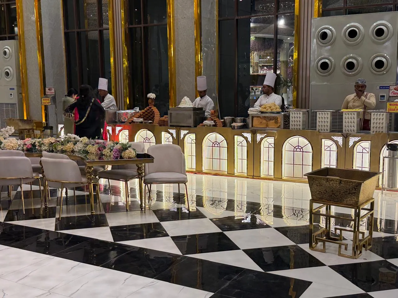 MG Caterers chefs at work